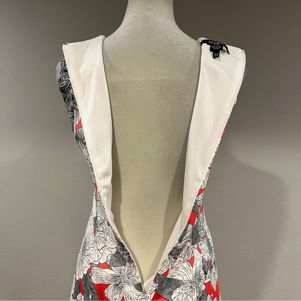Adorne Floral Sleeveless mini Dress size 4P‎ - Picture 7 of 13